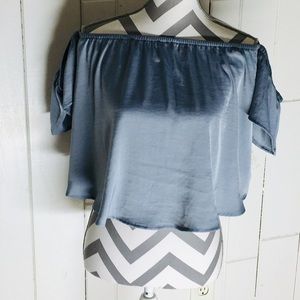 American eagle  cold shoulder top